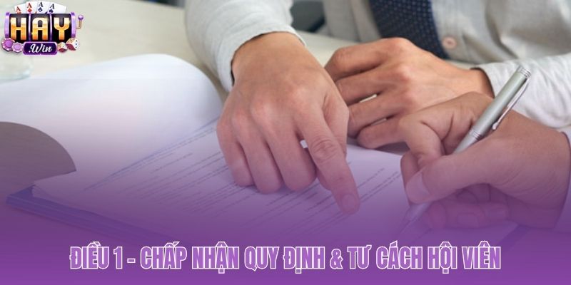 Điều kiện trở thành hội viên và sự chấp thuận quy định