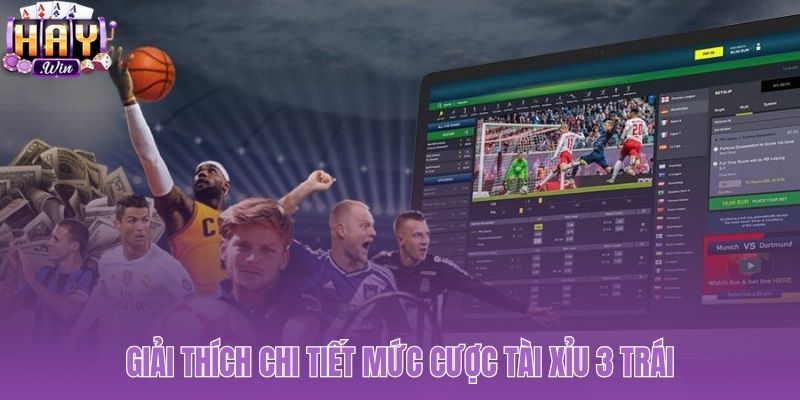 Quy tắc hoàn tiền đặc trưng của kèo tài xỉu 3 trái